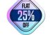 flat 25% off jublie town lahore