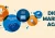 "Digital marketing agency illustration with icons for content marketing, social media, email marketing, SEO, campaign management, and digital technologies."