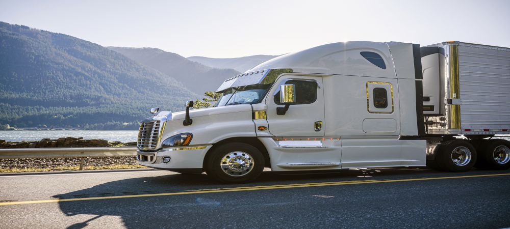 modern reefer trailer