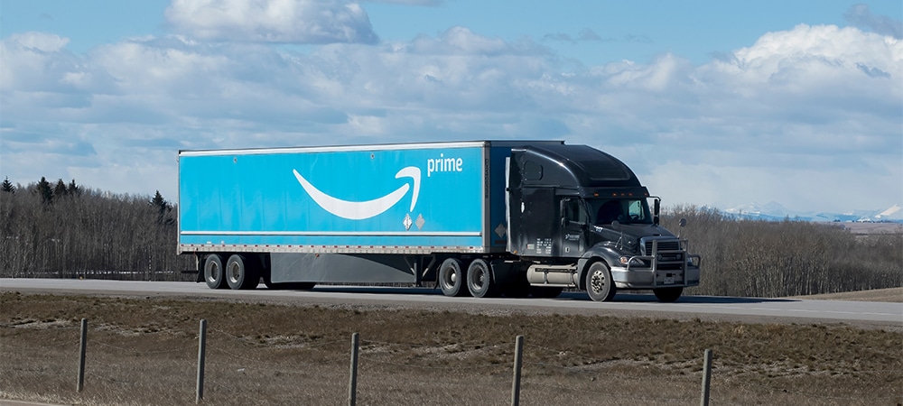 amazon freight on road for distribution